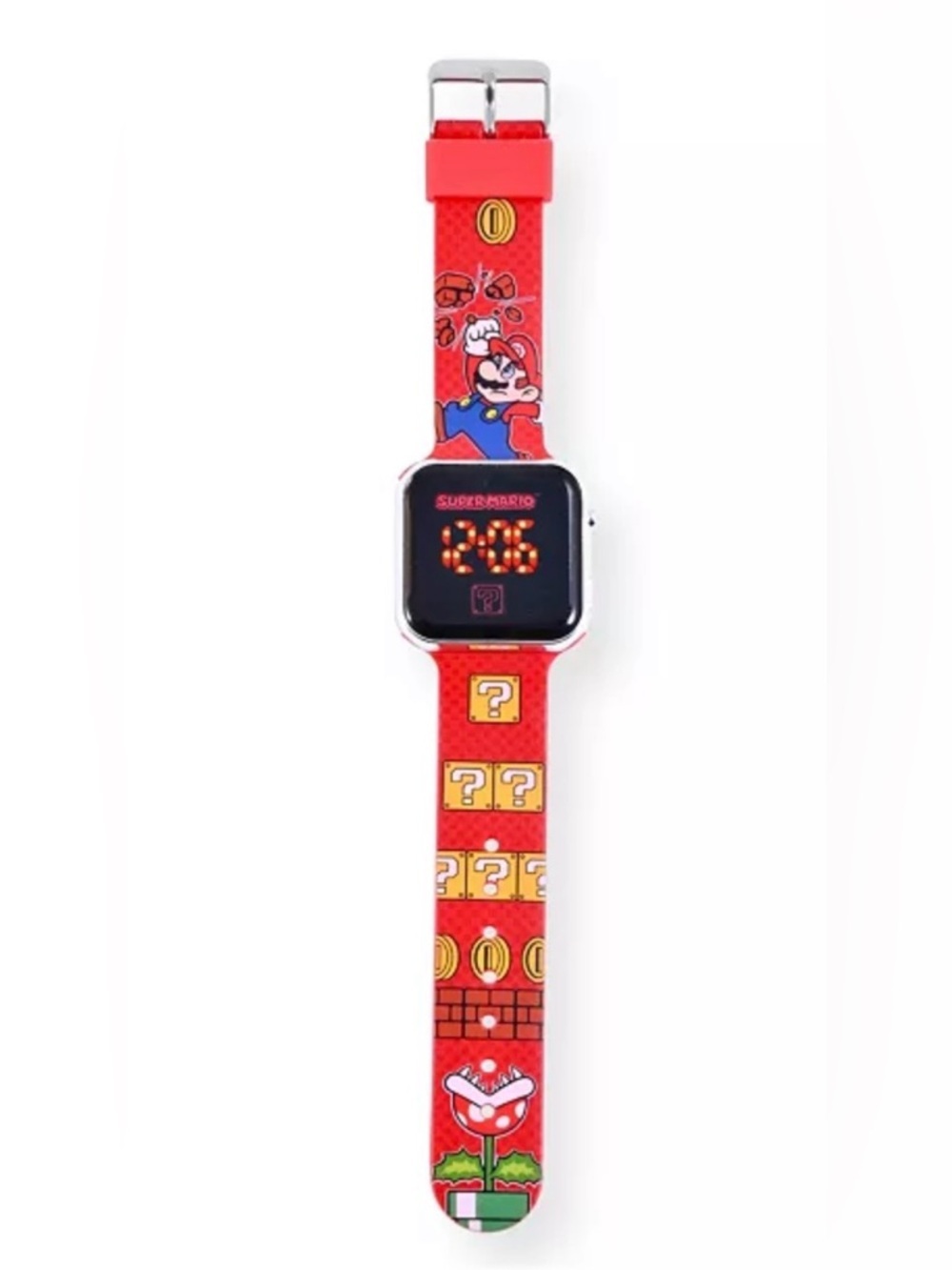 NWT Super Mario Red Kids LED Watch - Picture 3 of 7